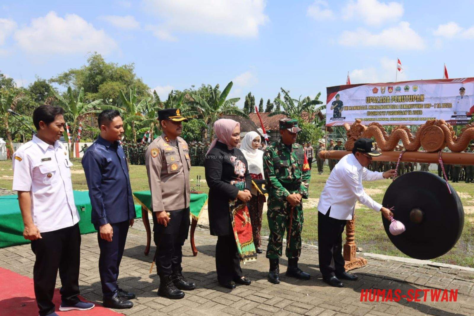 TMMD Sengkuyung Tahap I Tahun 2026 di Desa Mangunrejo Resmi Ditutup