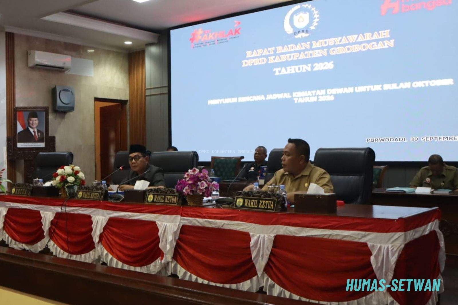 Susun Jadwal Oktober 2026, Badan Musyawarah DPRD Grobogan Gelar Rapat Kerja Bersama Eksekutif